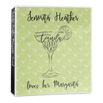 Margarita Lover 3-Ring Binder - 1 inch (Personalized)