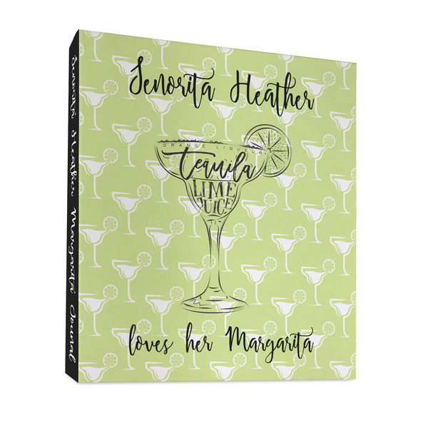Custom Margarita Lover 3 Ring Binder - Full Wrap - 1" (Personalized)