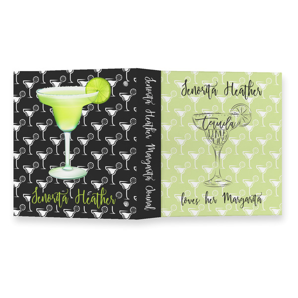 Margarita Lover 3 Ring Binders - Full Wrap - 1" - OPEN OUTSIDE