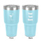 Margarita Lover 30 oz Stainless Steel Tumbler - Teal - Double-Sided (Personalized)