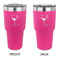 Margarita Lover 30 oz Stainless Steel Tumbler - Pink - Double Sided (Personalized)