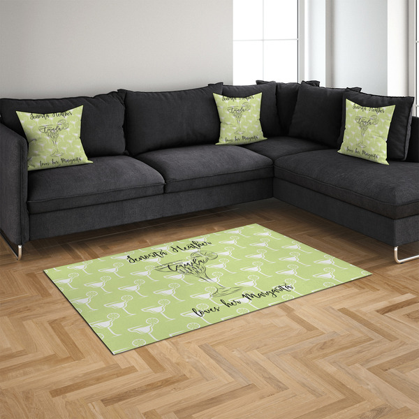 Margarita Lover 4'x6' Indoor Area Rugs - IN CONTEXT