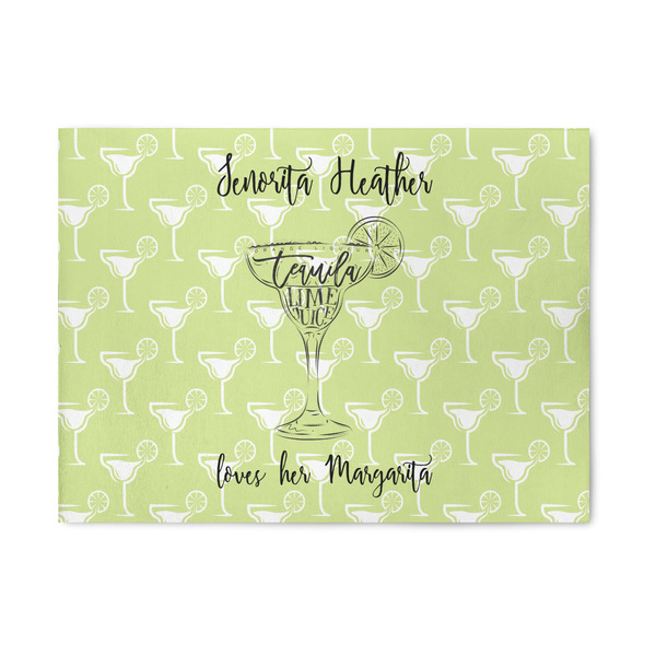 Custom Margarita Lover 5' x 7' Patio Rug (Personalized)