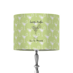 Margarita Lover 8" Drum Lamp Shade - Fabric (Personalized)