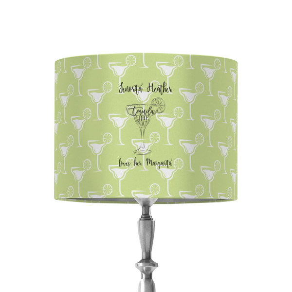 Custom Margarita Lover 8" Drum Lamp Shade - Fabric (Personalized)