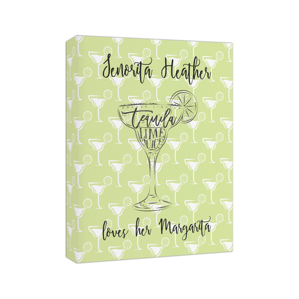 Margarita Lover 8x10 - Canvas Print - Angled View