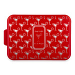 Margarita Lover Aluminum Baking Pan with Red Lid (Personalized)