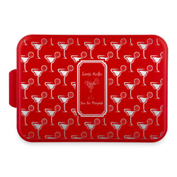 Margarita Lover Aluminum Baking Pan with Red Lid (Personalized)