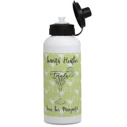 Margarita Lover Water Bottles - Aluminum - 20 oz - White (Personalized)