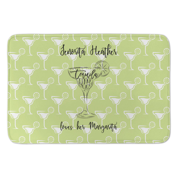 Custom Margarita Lover Anti-Fatigue Kitchen Mat (Personalized)