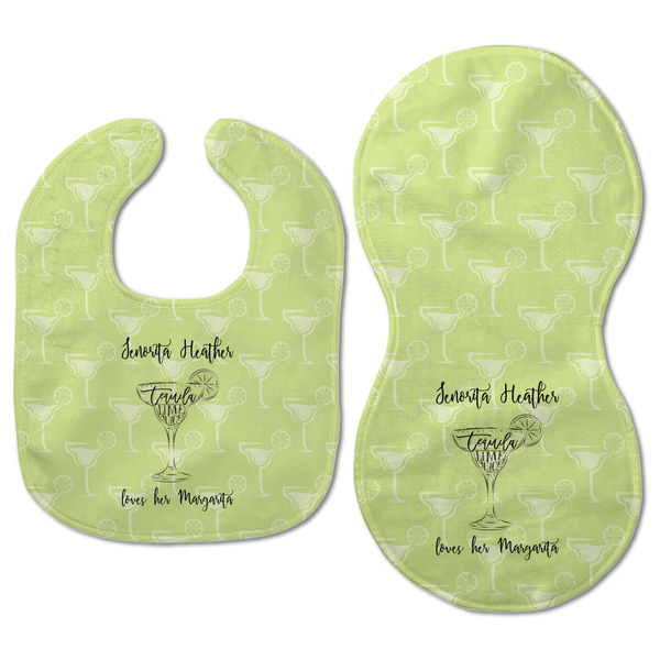 Margarita Lover Baby Bib & Burp Set - Approval (new bib & burp)