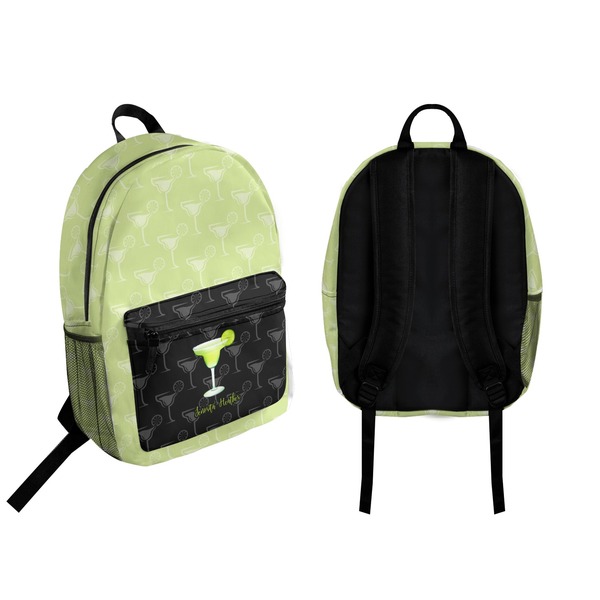 Margarita Lover Backpack front and back - Apvl