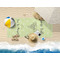 Margarita Lover Beach Towel Lifestyle