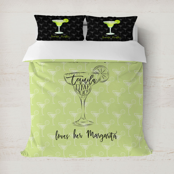 Custom Margarita Lover Duvet Cover (Personalized)