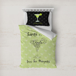 Margarita Lover Duvet Cover Set - Twin (Personalized)