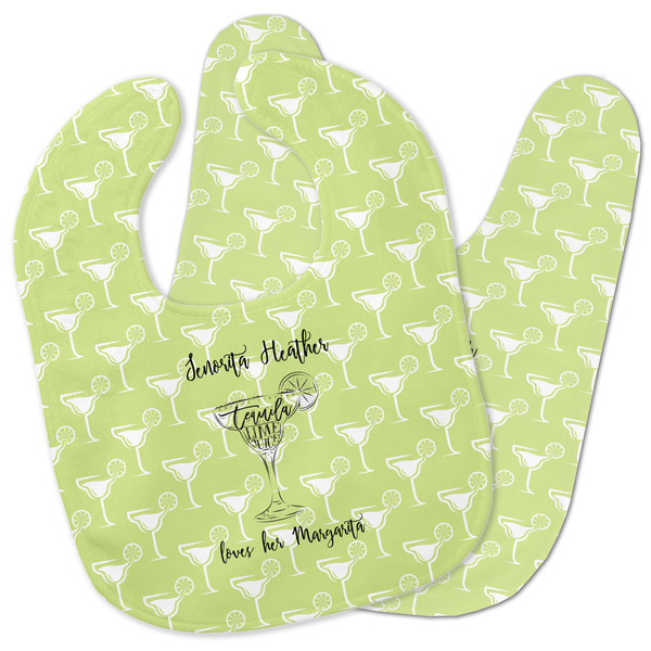 Custom Margarita Lover Baby Bib w/ Name or Text