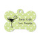 Margarita Lover Bone Shaped Dog ID Tag - Small (Personalized)