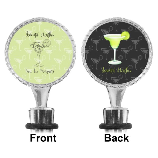 Margarita Lover Bottle Stopper - Front and Back