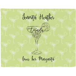 Margarita Lover Woven Fabric Placemat - Twill w/ Name or Text