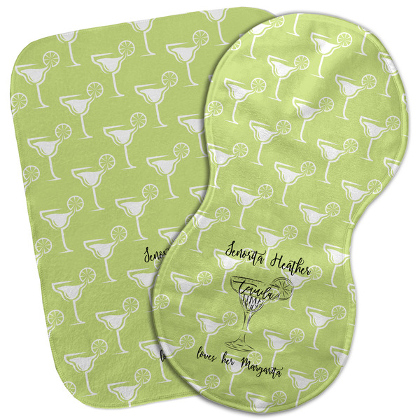 Custom Margarita Lover Burp Cloth (Personalized)