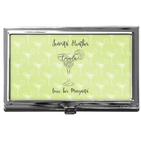 Custom Margarita Lover Business Card Case