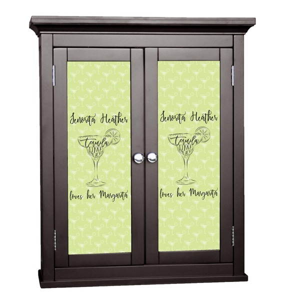 Custom Margarita Lover Cabinet Decal - Large (Personalized)