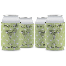 Margarita Lover Can Cooler (12 oz) - Set of 4 w/ Name or Text