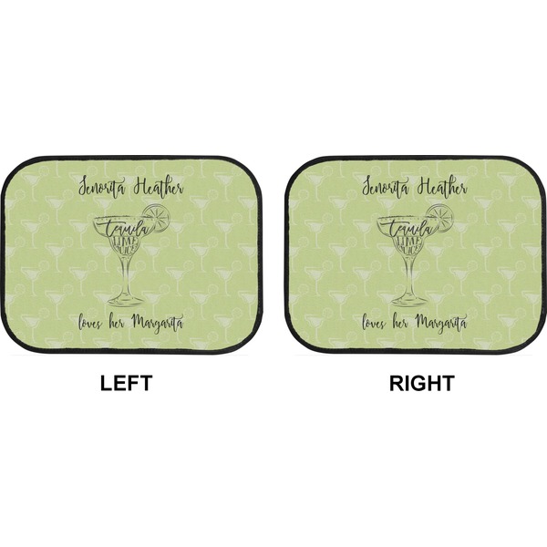 Margarita Lover Car Floor Mats (Back Seat) (Approval)