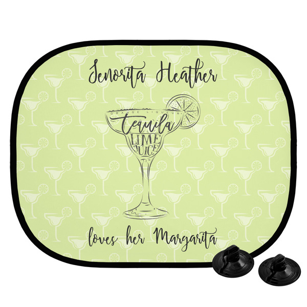 Custom Margarita Lover Car Side Window Sun Shade (Personalized)