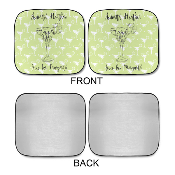 Margarita Lover Car Sun Shades - APPROVAL