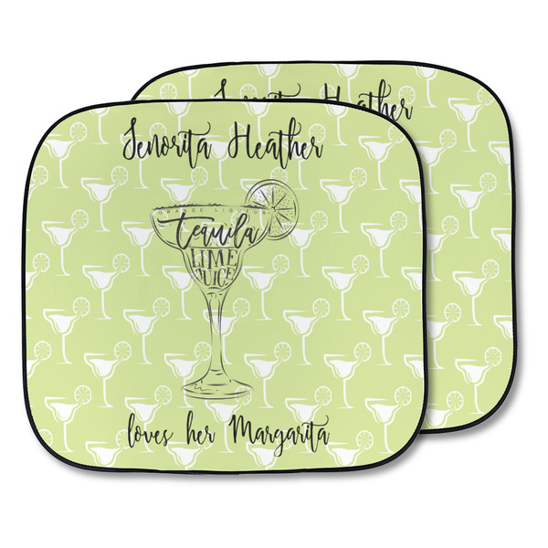 Custom Margarita Lover Car Sun Shade - Two Piece (Personalized)