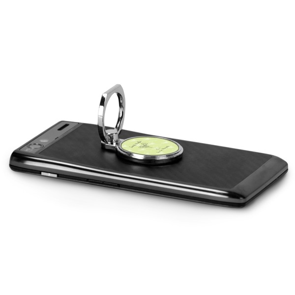 Margarita Lover Cell Phone Ring & Stand in Use