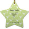 Margarita Lover Star Ceramic Ornament w/ Name or Text