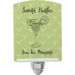 Margarita Lover Ceramic Night Light (Personalized)