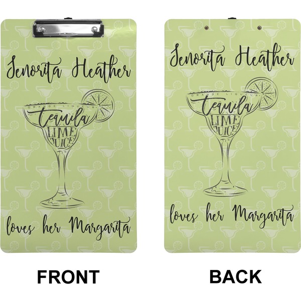 Margarita Lover Clipboard (Legal) (Front + Back)