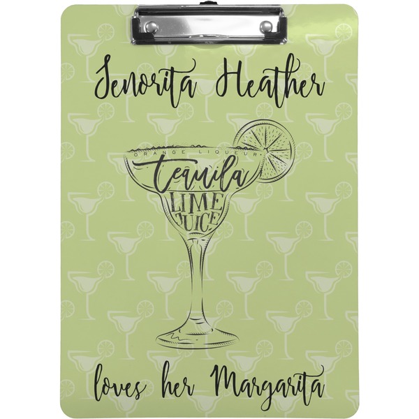 Custom Margarita Lover Clipboard (Personalized)