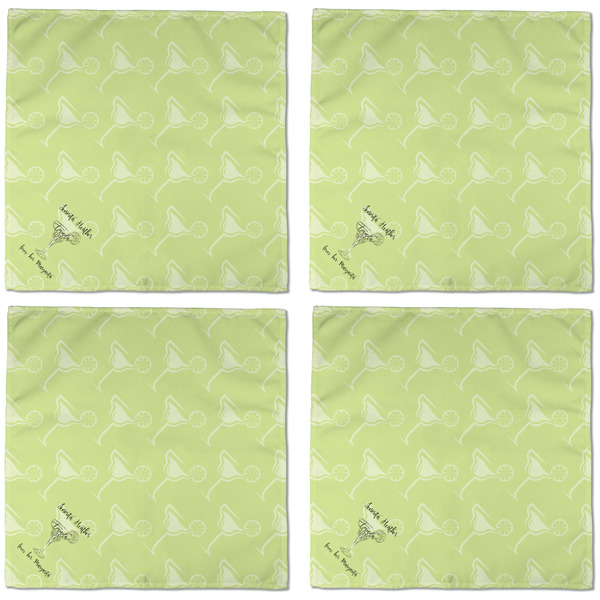 Margarita Lover Cloth Napkins - Personalized Dinner (APPROVAL) Set of 4