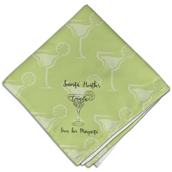 Margarita Lover Cloth Dinner Napkin - Single w/ Name or Text