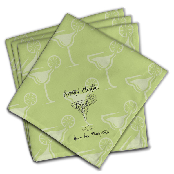 Margarita Lover Cloth Napkins - Personalized Dinner (PARENT MAIN Set of 4)