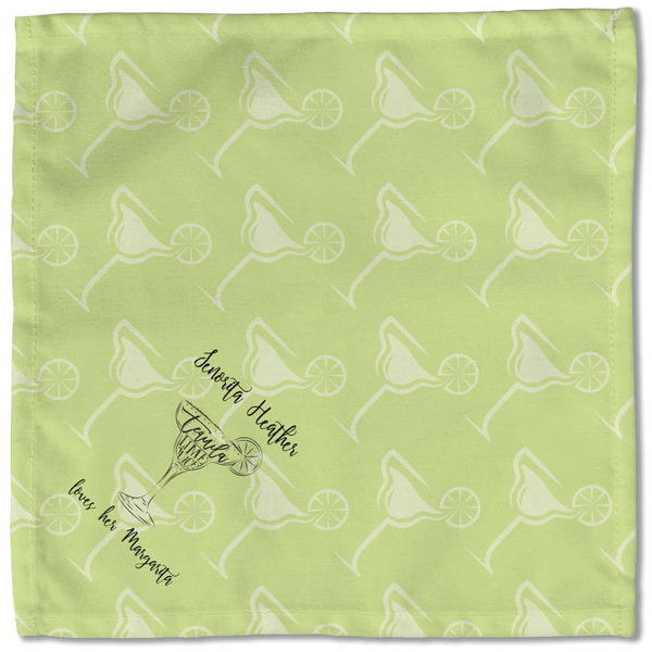 Margarita Lover Cloth Napkins - Personalized Lunch (Single Full Open)