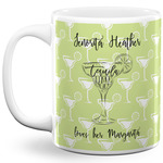 Margarita Lover 11 Oz Coffee Mug - White (Personalized)