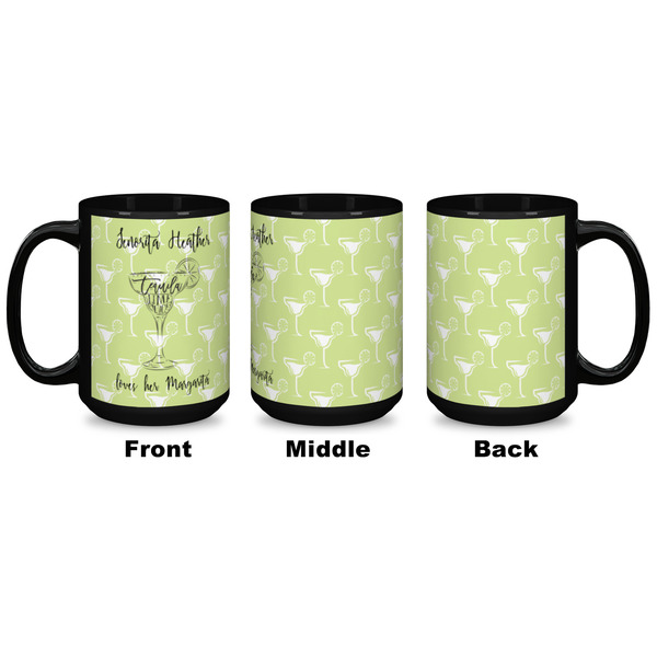 Margarita Lover Coffee Mug - 15 oz - Black APPROVAL