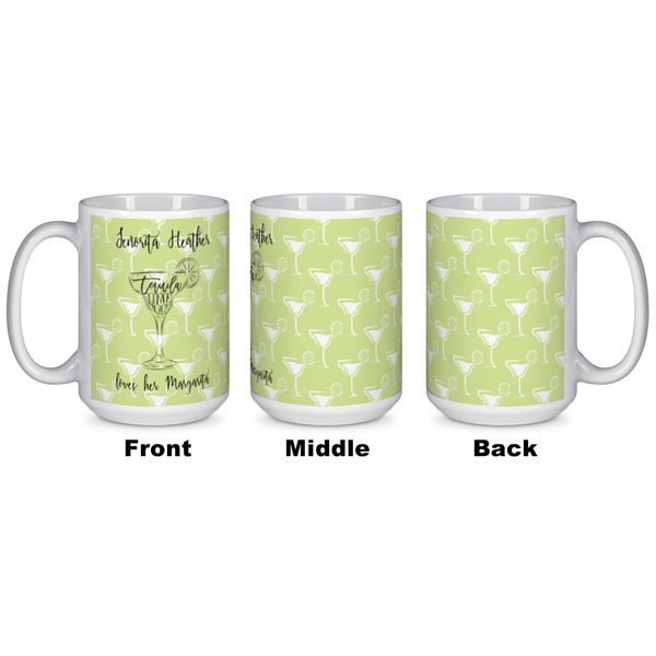 Margarita Lover Coffee Mug - 15 oz - White APPROVAL