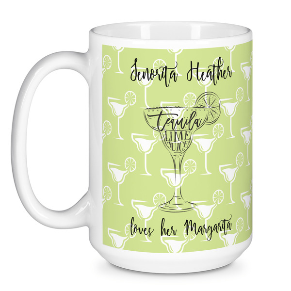 Margarita Lover Coffee Mug - 15 oz - White