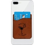 Margarita Lover Leatherette Phone Wallet (Personalized)