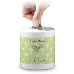 Margarita Lover Coin Bank (Personalized)
