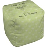 Margarita Lover Cube Pouf Ottoman (Personalized)