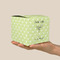Margarita Lover Cube Favor Gift Box - On Hand - Scale View