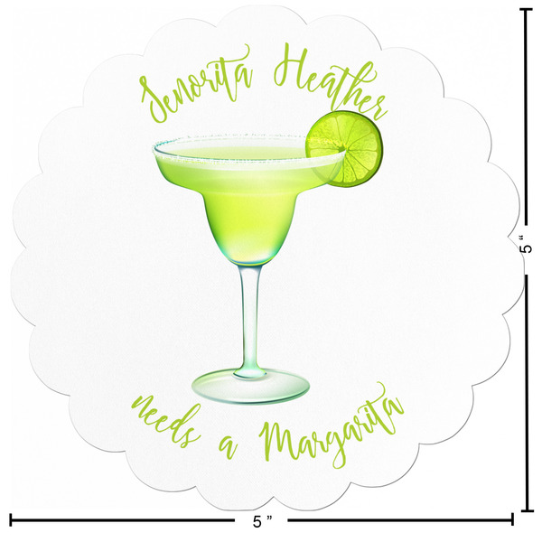 Margarita Lover Custom Shape Iron On Patches - L - APPROVAL