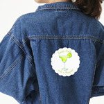 Margarita Lover Twill Iron On Patch - Custom Shape - X-Large (Personalized)